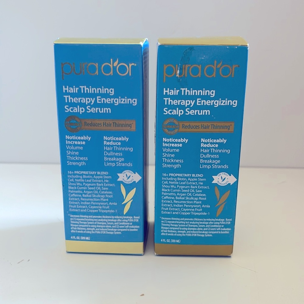 PURA D’OR Hair Thinning Therapy Energizing Scalp Serum